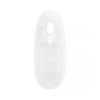 LED Vibrating Straight Cock with Balls - 7 / 18 cm - Transparent